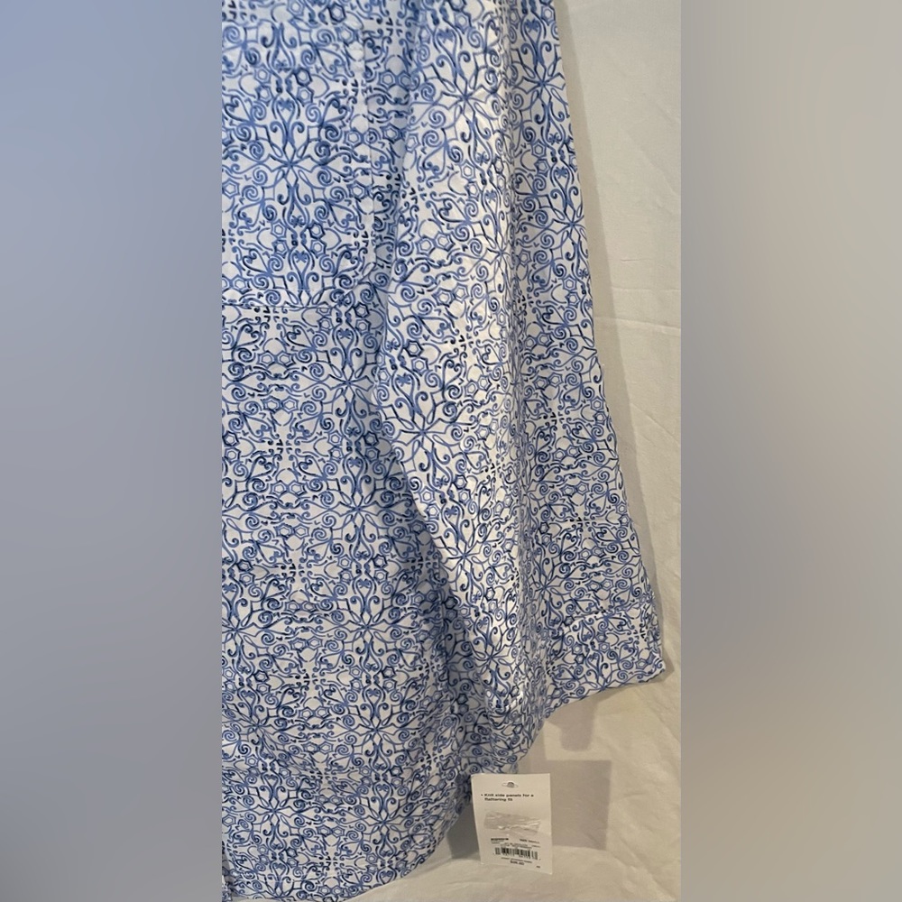 NWT Blue/White Croft & Barrow The Classic Shirt Size Small - Picture 4 of 6